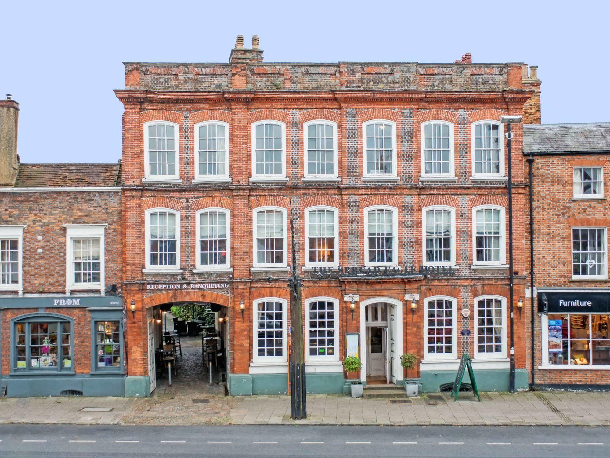 The Spread Eagle Hotel Thame Exterior foto